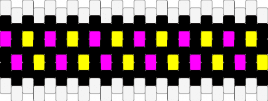 spamton cuff - black, cuff, deltarune, pink, spamton, white, yellow