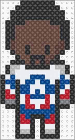 sam wilson captain america - black, blue, brown