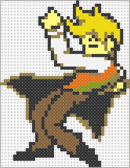 Flowery cool pose - deltarune, deltarune chapter 5, flowery, gold, golden flower, tan, toby fox, yellow