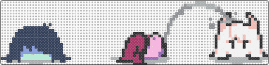 Fun Gang hot tub fountain - purple,gray,deltarune,deltarune chapter 5,toby fox,susie,susie deltarune,kris,kris deltarune,ralsei