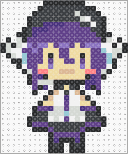 Uta Utane / Defoko UTAU - beige,purple
