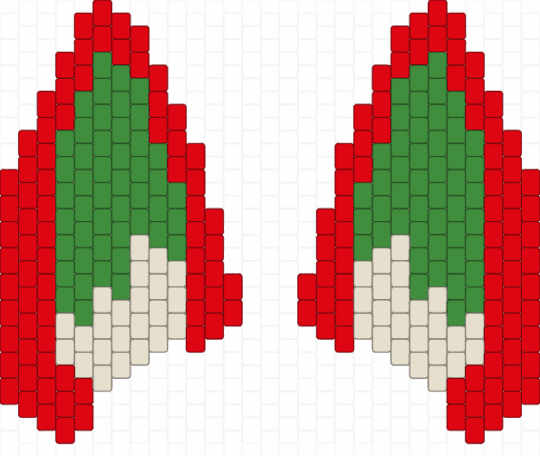 Misdemeanor ears Inside - green, red