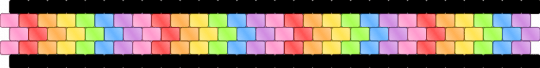 black rainbow peyote - pink,peyote,rainbow,black,rainbow and black,arrow,peyote rainbow