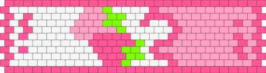 Strawberry kawaii cuff ૮ ˶ᵔ ᵕ ᵔ˶ ა - pink,strawberry,peyote,kawaii