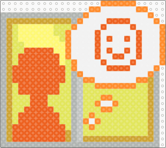 Tomodachi Life : Friend Window - orange,tomodachilife,tomodachi life,friend window