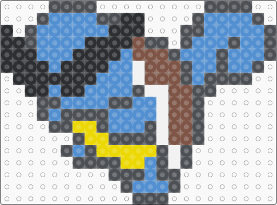 Squirtle Squad Boss - gray,light blue
