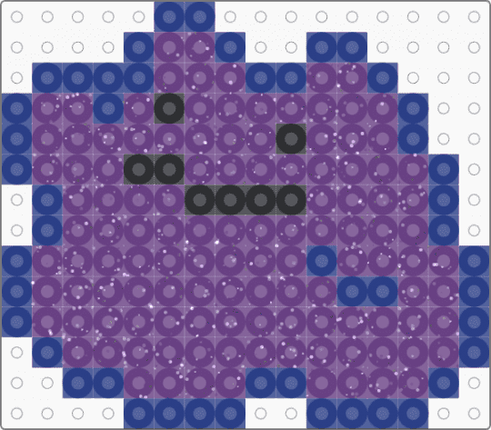 Gliter Ditto - blue,purple