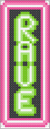Rave Neon Sign Remix - pink,green