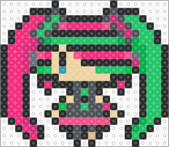 Scene Miku!!! - purple,pink,green,miku,scene,vocaloid,alternative