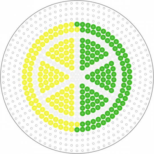lemon lime coaster - citrus, coaster, fruit, green, lemon, lemon lime, lime, yellow