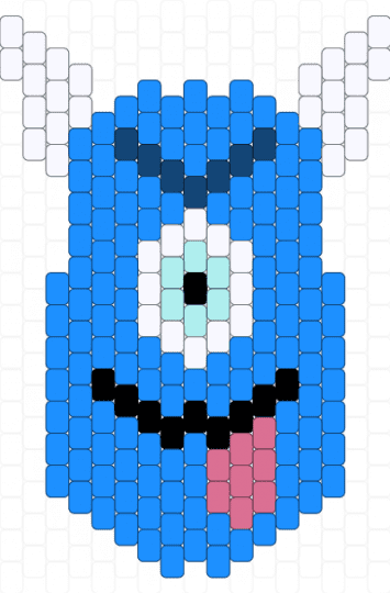 Cute goofy silly little monster guy! - light blue,cotdmonsters,silly,monster,goofy,cute