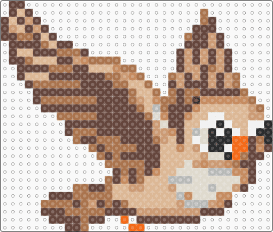 Owl - brown,beige,tan