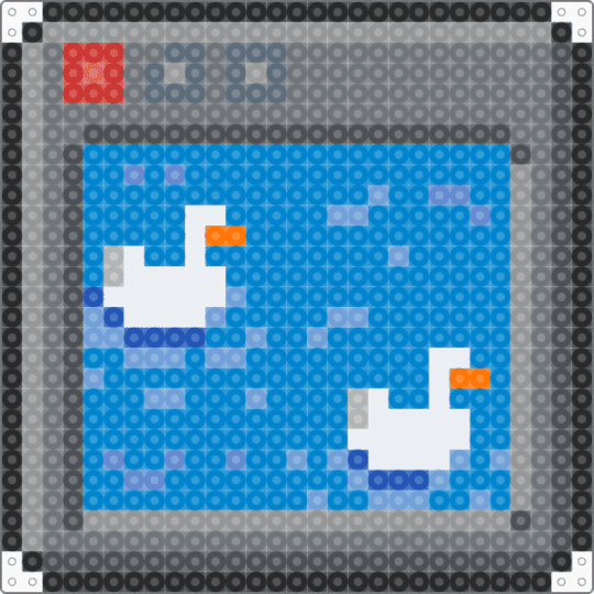 Duck.png - gray,blue
