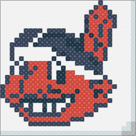 Indians - indians,cleveland,baseball,sports,mascot,team,iconic,red,blue