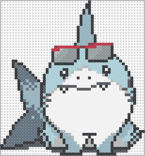 Its Jeff 2 - jeff the shark,jeff,shark,sunglasses,animal,white,light blue,gray
