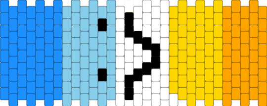 Aroace smiley face - light blue