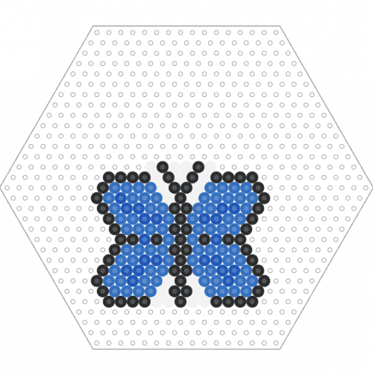 Butterfly - blue