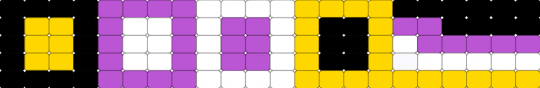 Nonbinary cuff - pink,yellow,pride,nonbinary,black,purple,white