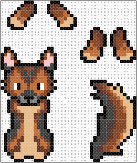doggo - beige, brown