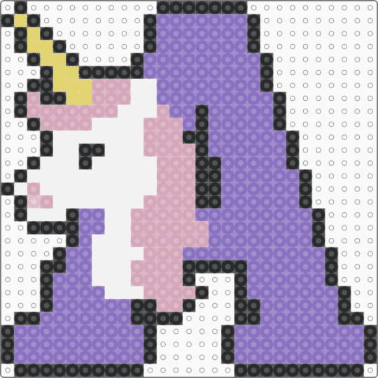 Letter A - Unicorn - blue,letter a,letter,a,unicorn,design,integrated,alphabet