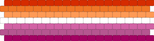 Lesbian peyote stitch - pink