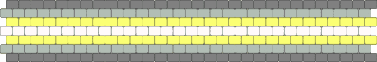 Demigender cuff - beige, demigender, gray, lgbtq, pride, yellow