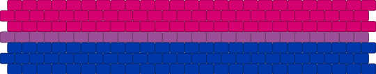 Bi cuff - pink, purple