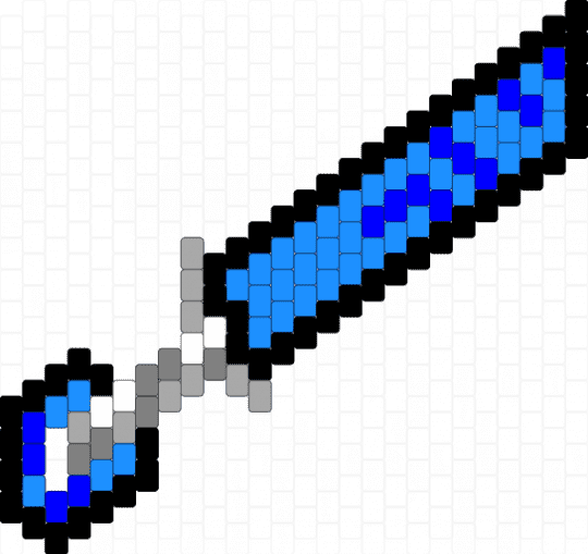 Sword blue - light blue