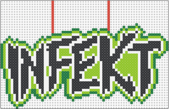 infekt - infekt,dj,music,logo,edm,green