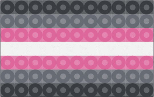 Demi Girl Charm (PLS ASK BEFORE REMIXING) - pink,gray,demigirl,flag,pride,demiboy,idk,yippie,adhdfrfr