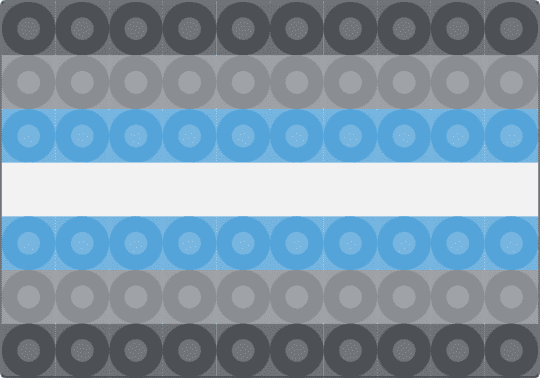 Demi boy charm - gray,light blue,demiboy,demigirl,flag,charm,easy,small,mini,boy