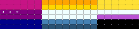 Bisexual, Enby, and aroace cuff! - pink,yellow,blue,enby,aroace,bisexual,bi,cute