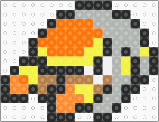 Grubbin - beige, orange