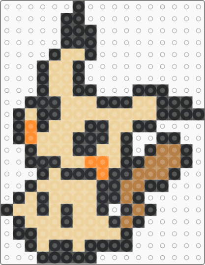 Mimikyu - black,beige
