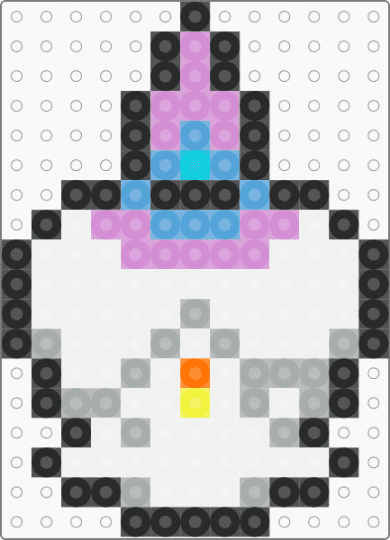 Litwick - white,pink,light blue,gray
