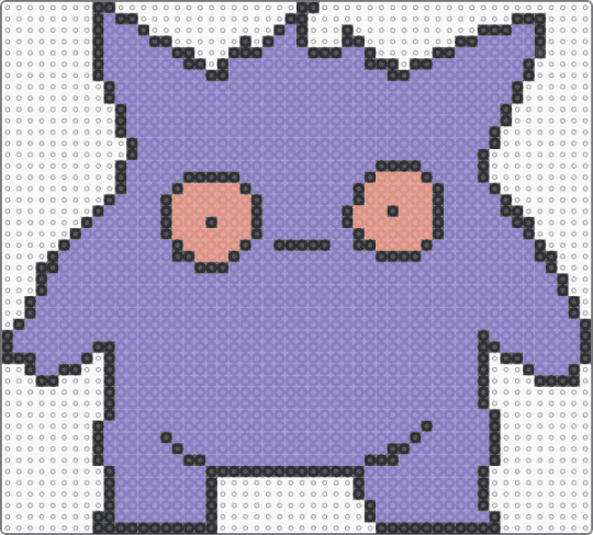 Anxious Gengar - pink,pokemon,gengar,anxious,pokopia