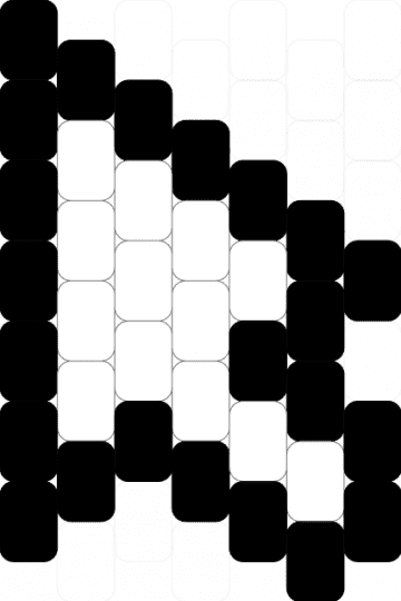 Cursor - black,white