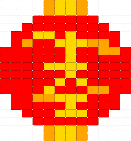 Chinese lantern (red) - red