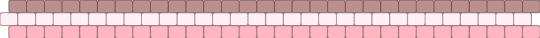 Neopolotine ice cream peyote stich - beige, pink