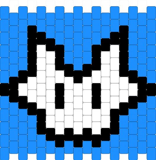 PUSO :3 - white,light blue
