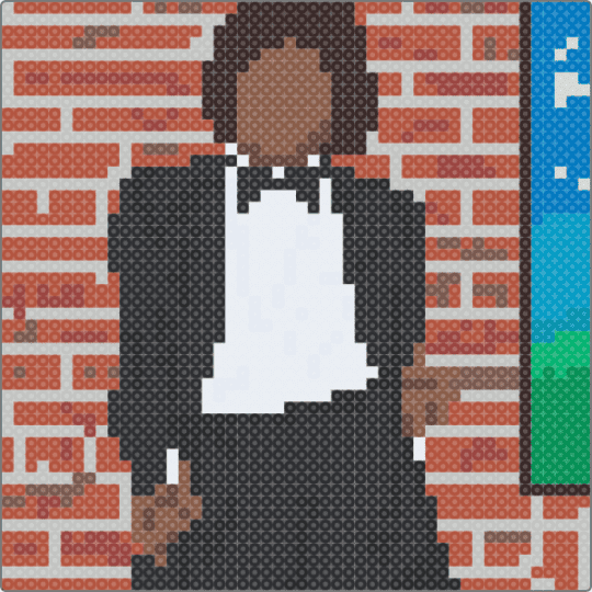 Michael jackson Off The Wall album - brown,beige,red