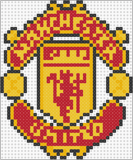 Manchester Logo complete - yellow,red