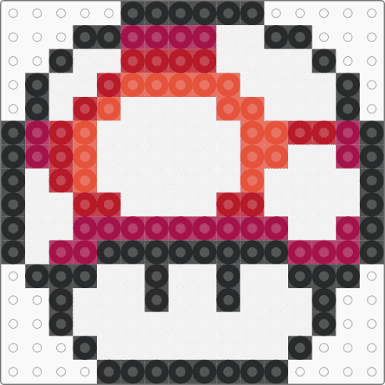 mushroom - white,pink,red,mario,mushroom,bros