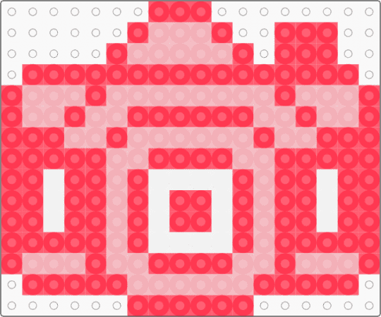 Camera Pink - red,beige