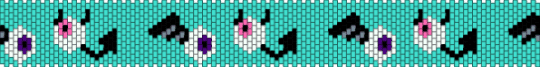 Pastel goth belt - light blue
