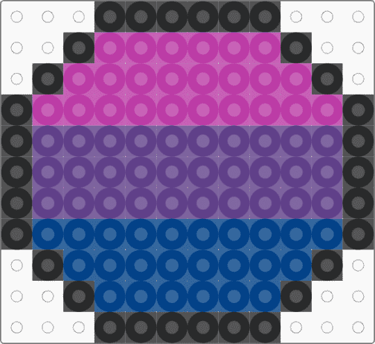 Bisexual pin bc I'm boredddd - purple