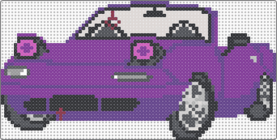 Alex's Miata - purple,pink