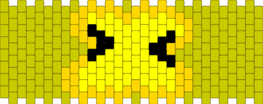 X cuff - yellow