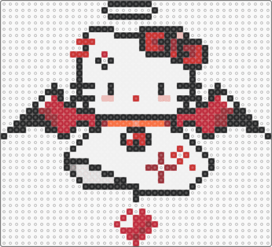 Hello kitty - white,red