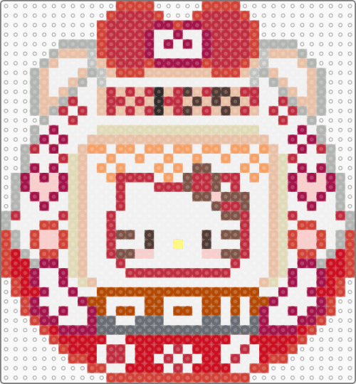 Tamagotchi hello kitty - red,pink,beige